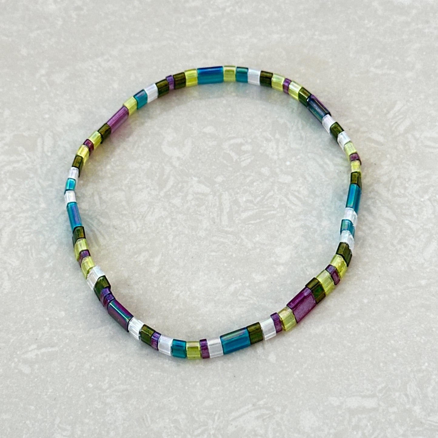Miyuki Tila Bead Bracelet