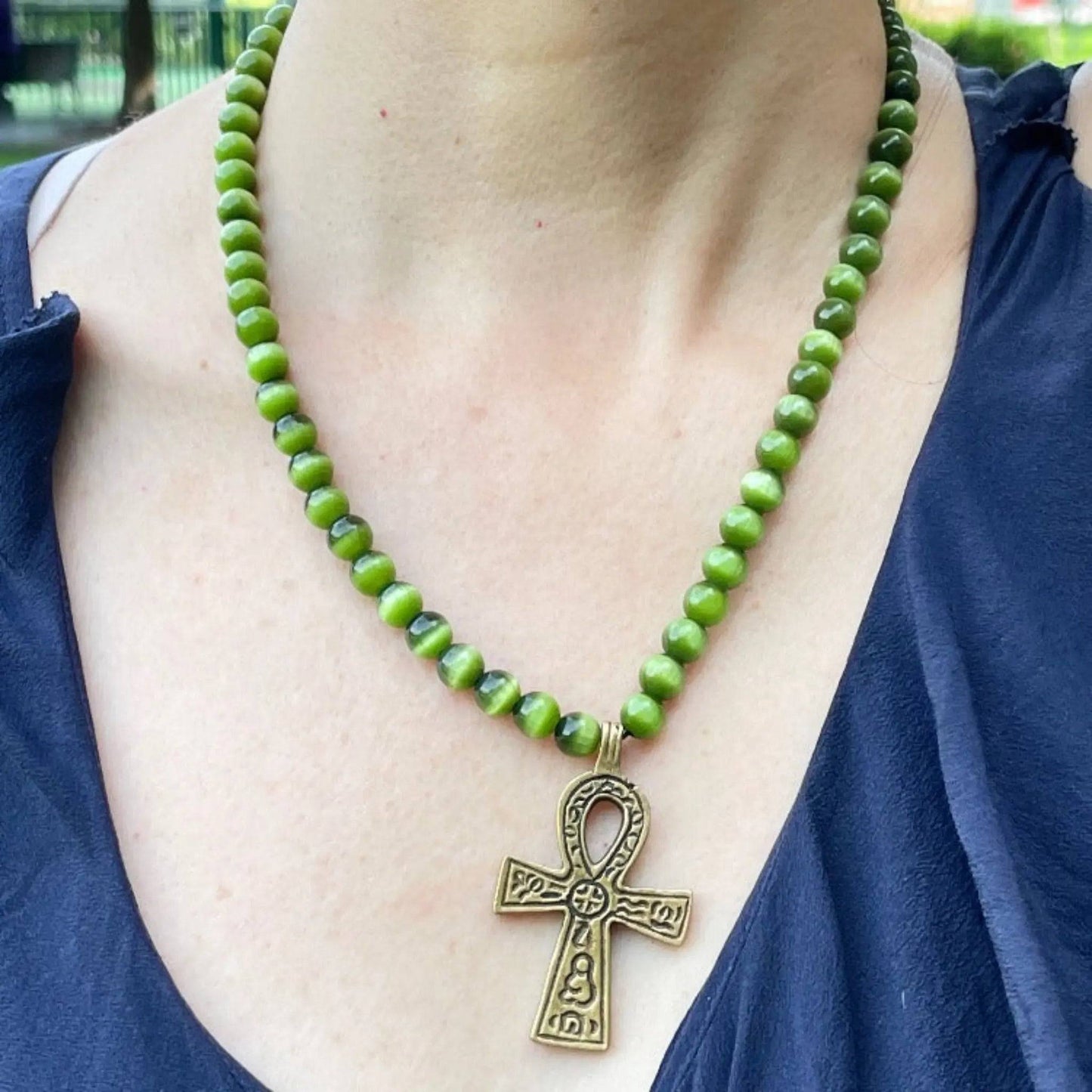 Ankh Necklace - Uplift Beads