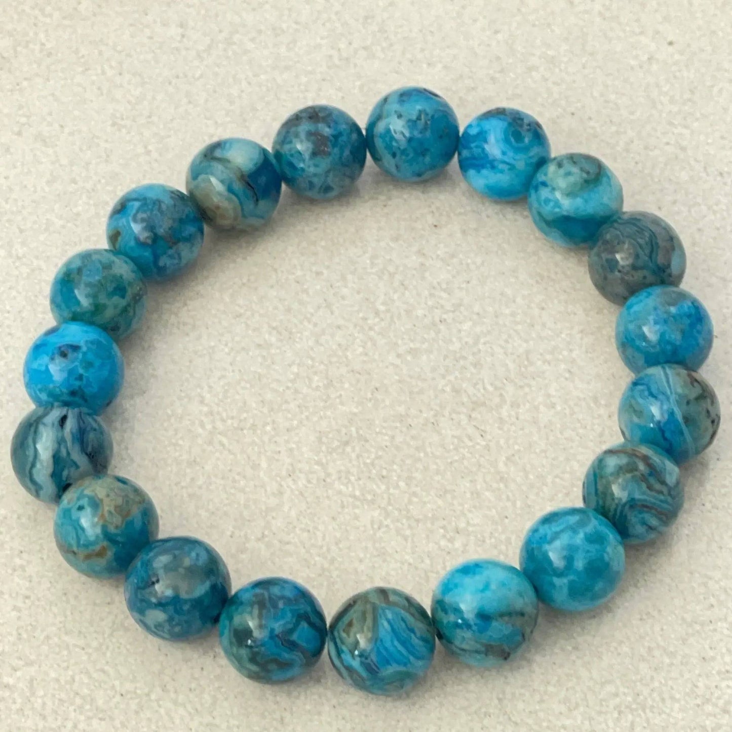 Crazy Lace Agate Bracelet - Uplift Beads