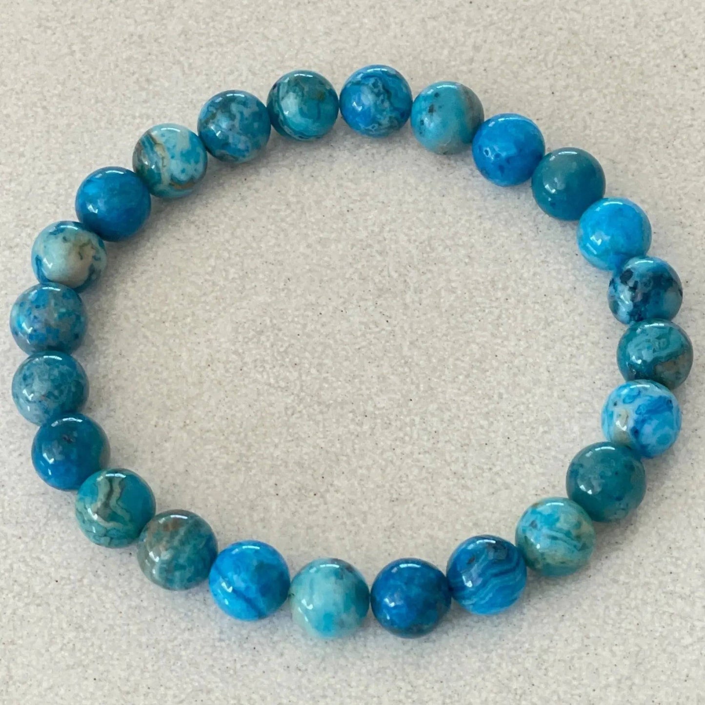 Crazy Lace Agate Bracelet - Uplift Beads