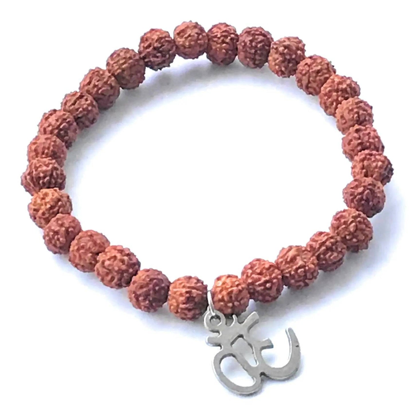 Rudraksha OM Meditation & Tranquility Bracelet - Uplift Beads