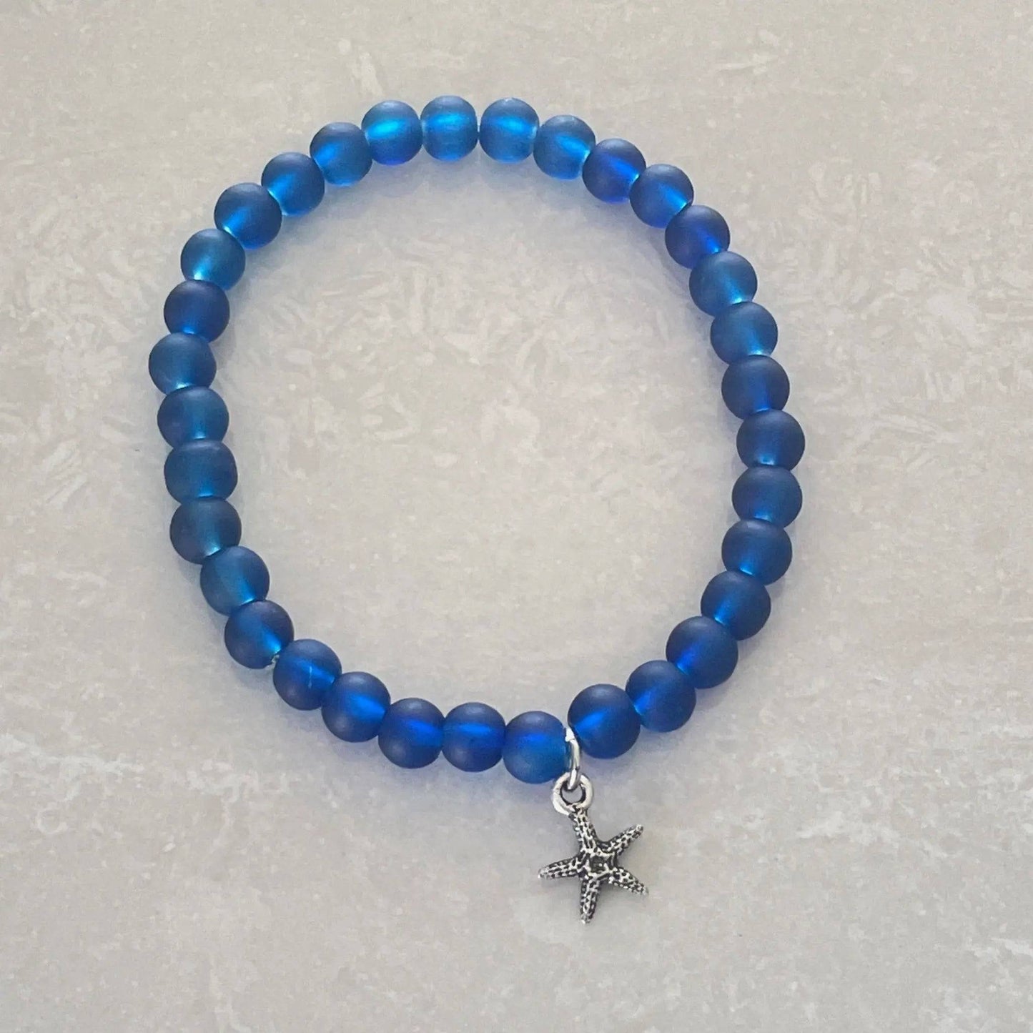 Starfish Sea Glass Bracelet - Uplift Beads