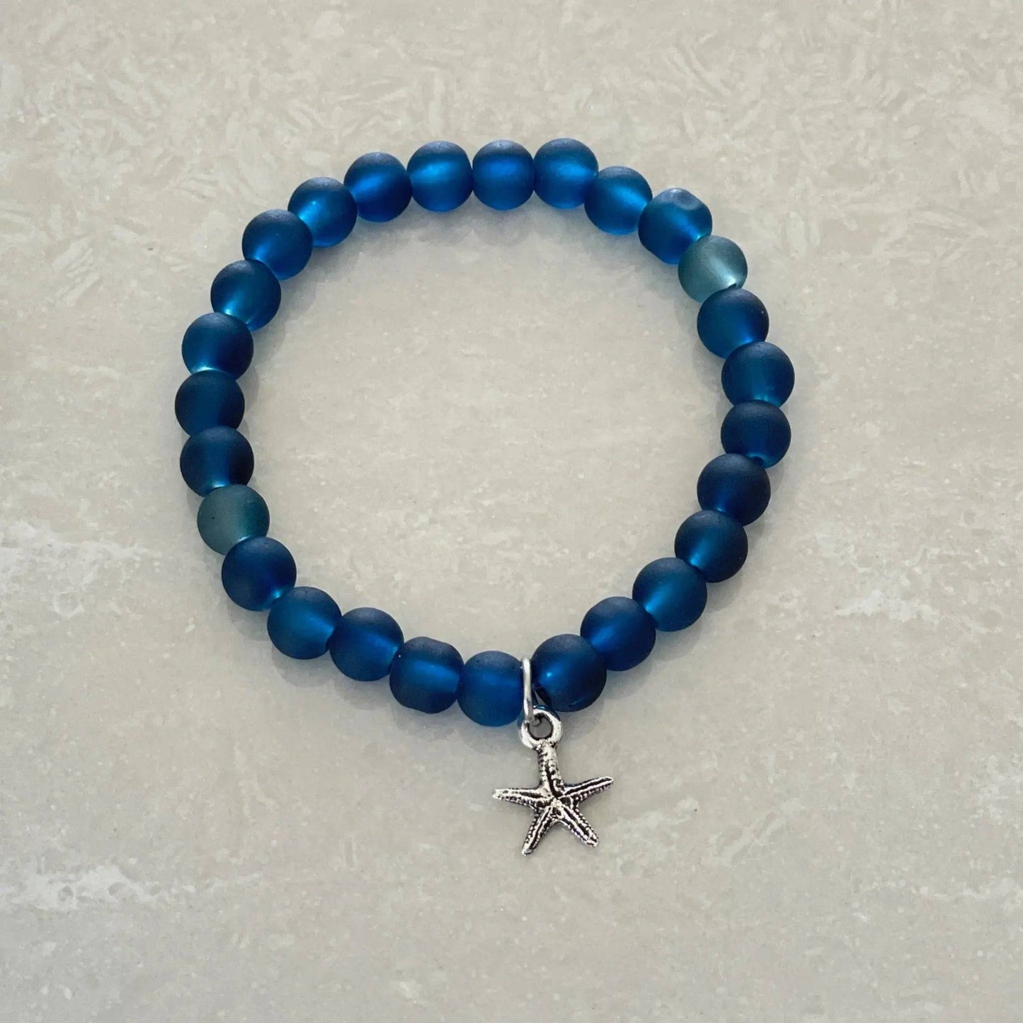 Starfish Sea Glass Bracelet - Uplift Beads