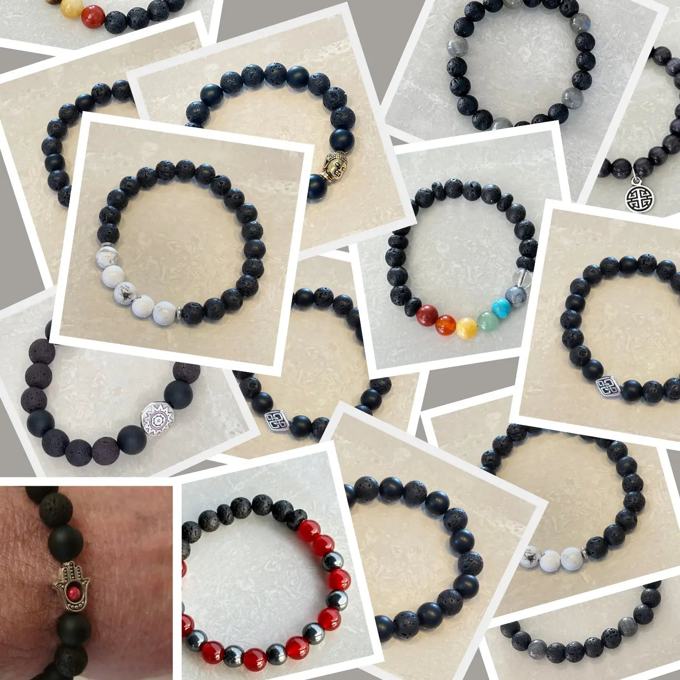 Aromatherapy-Diffuser-Bracelets Uplift Beads
