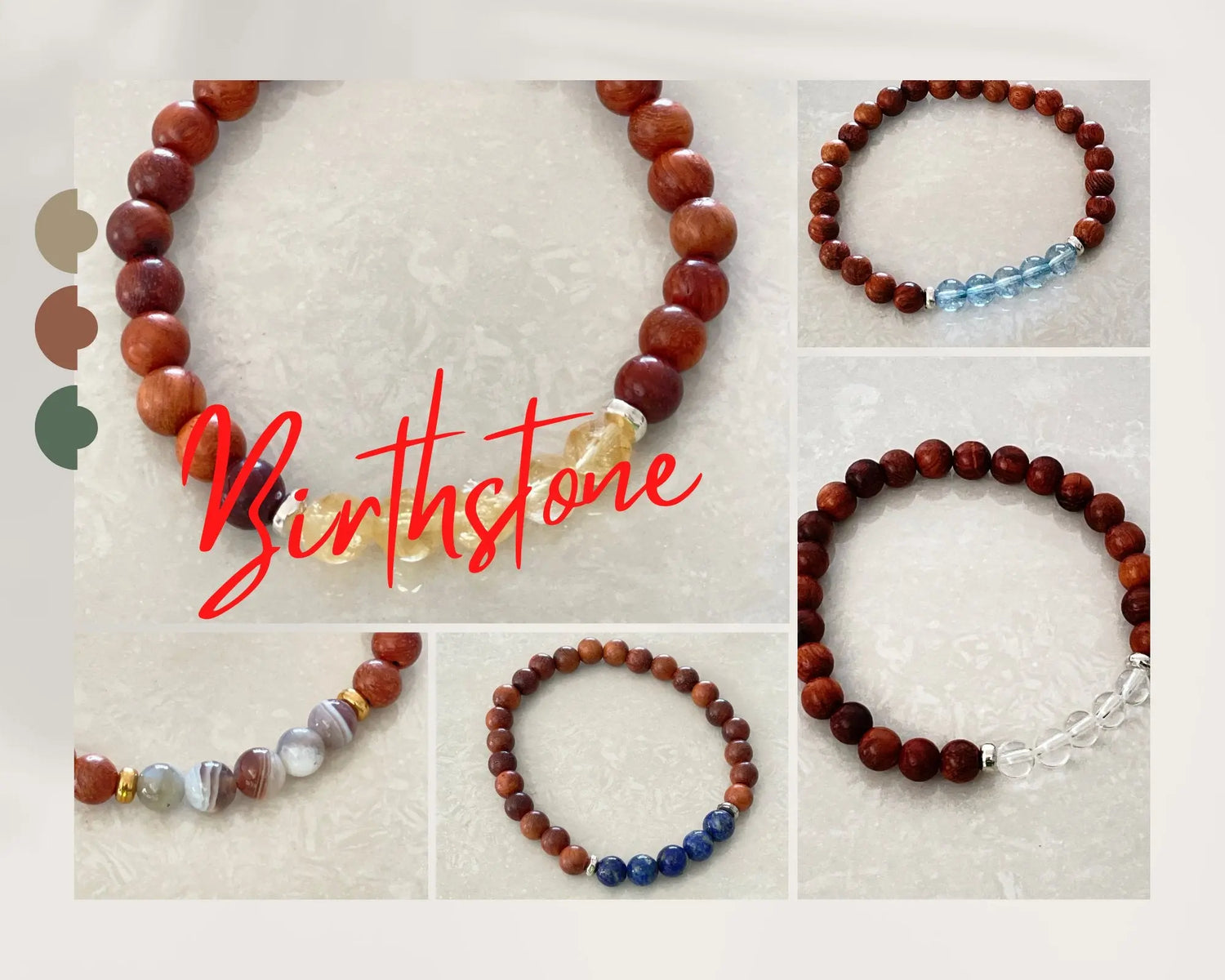 Birthstone-Bracelets Uplift Beads