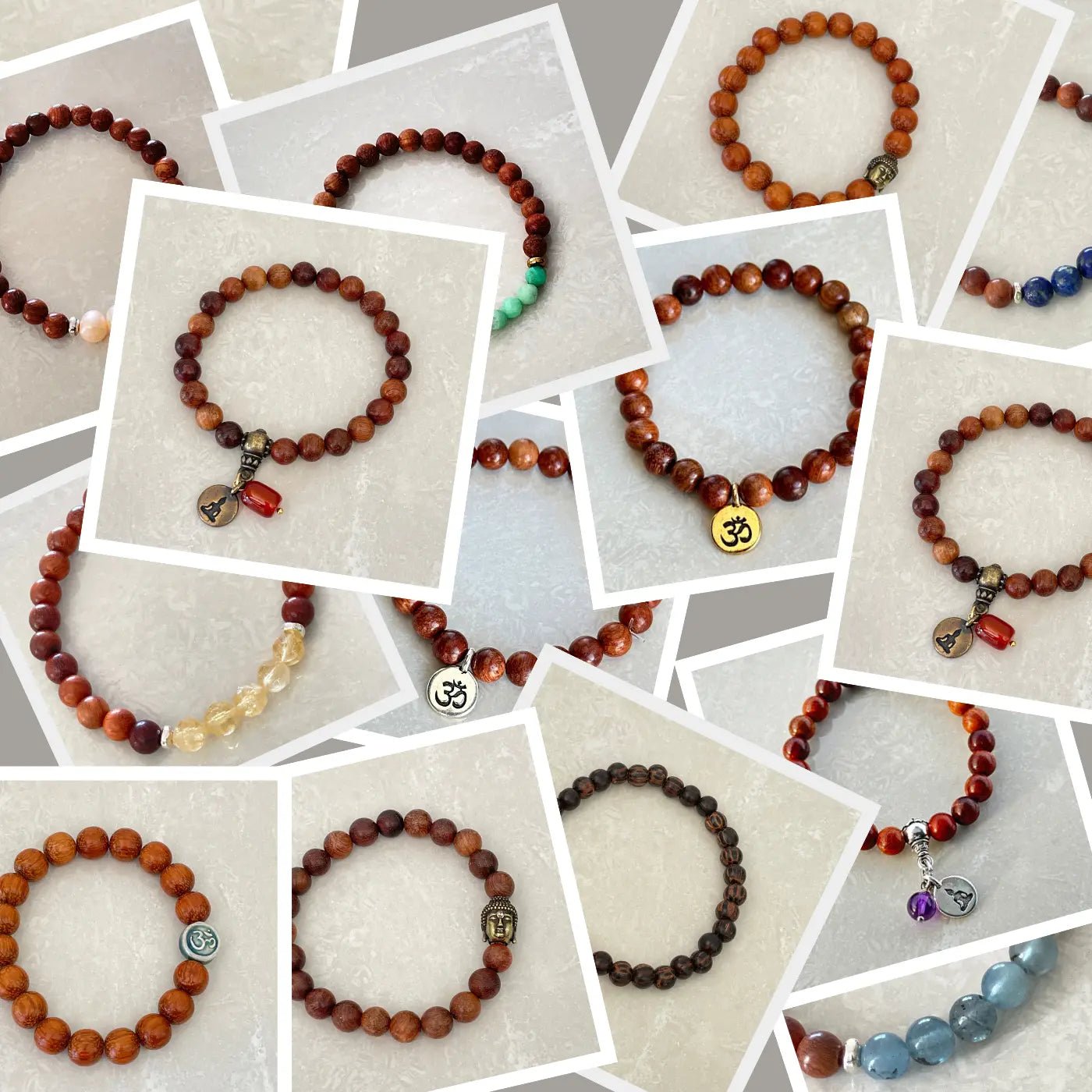 Tropical Hardwood Bracelets - Uplift Beads