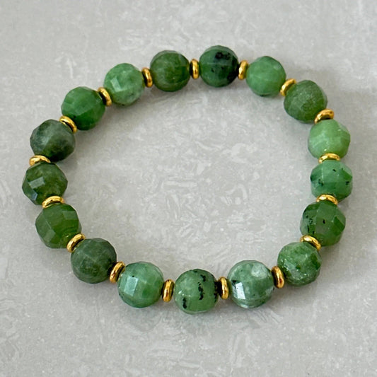 Chrysoprase 'Compassion' Bracelet - Uplift Beads