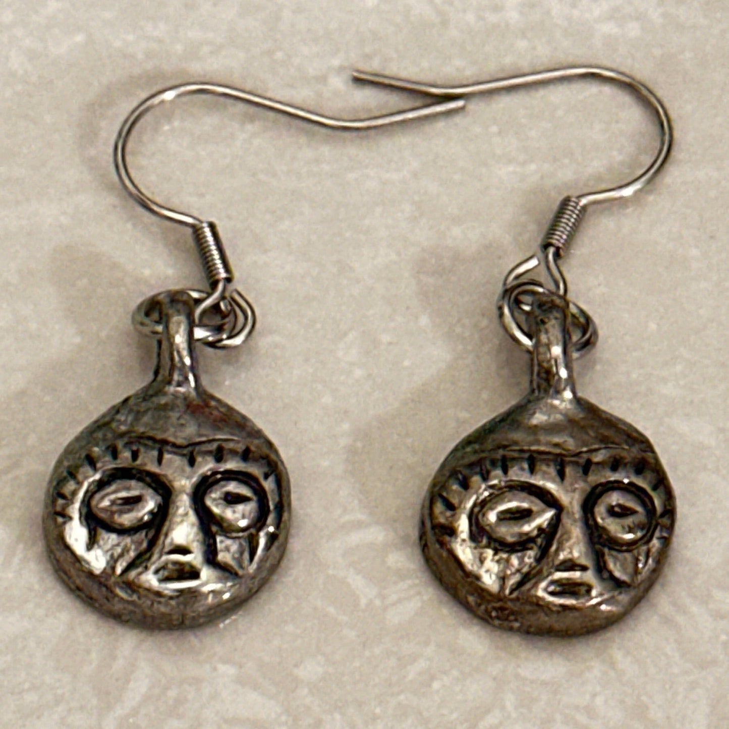 African Mask Earrings - Uplift Beads