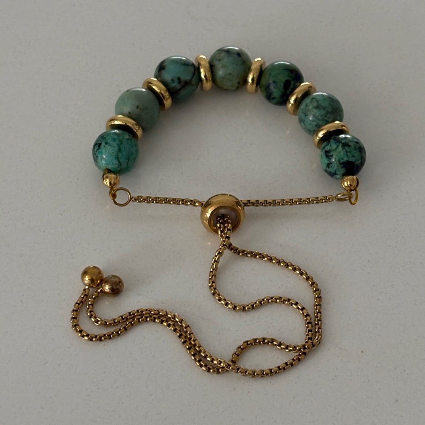 African Turquoise Energy Bracelet - Uplift Beads LLC