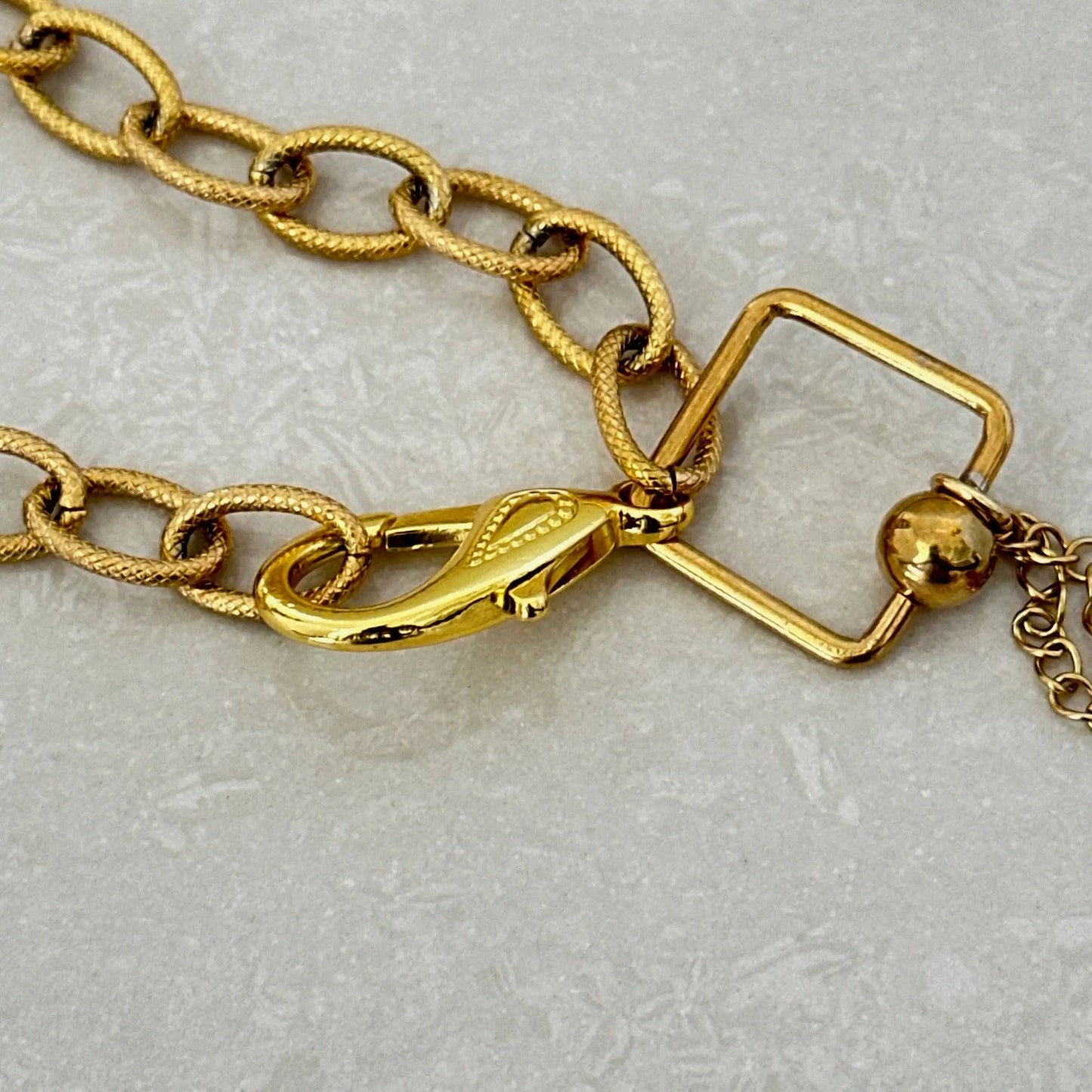 Chunky Rolo Chain Pendant Necklace - Uplift Beads