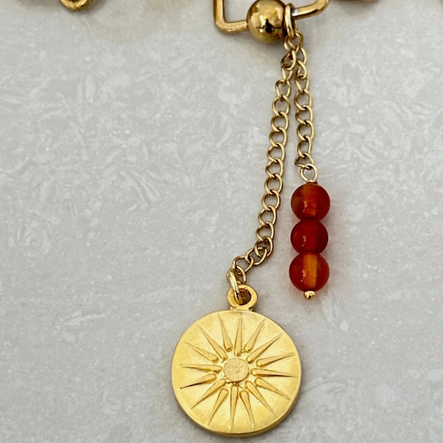 Chunky Rolo Chain Pendant Necklace - Uplift Beads