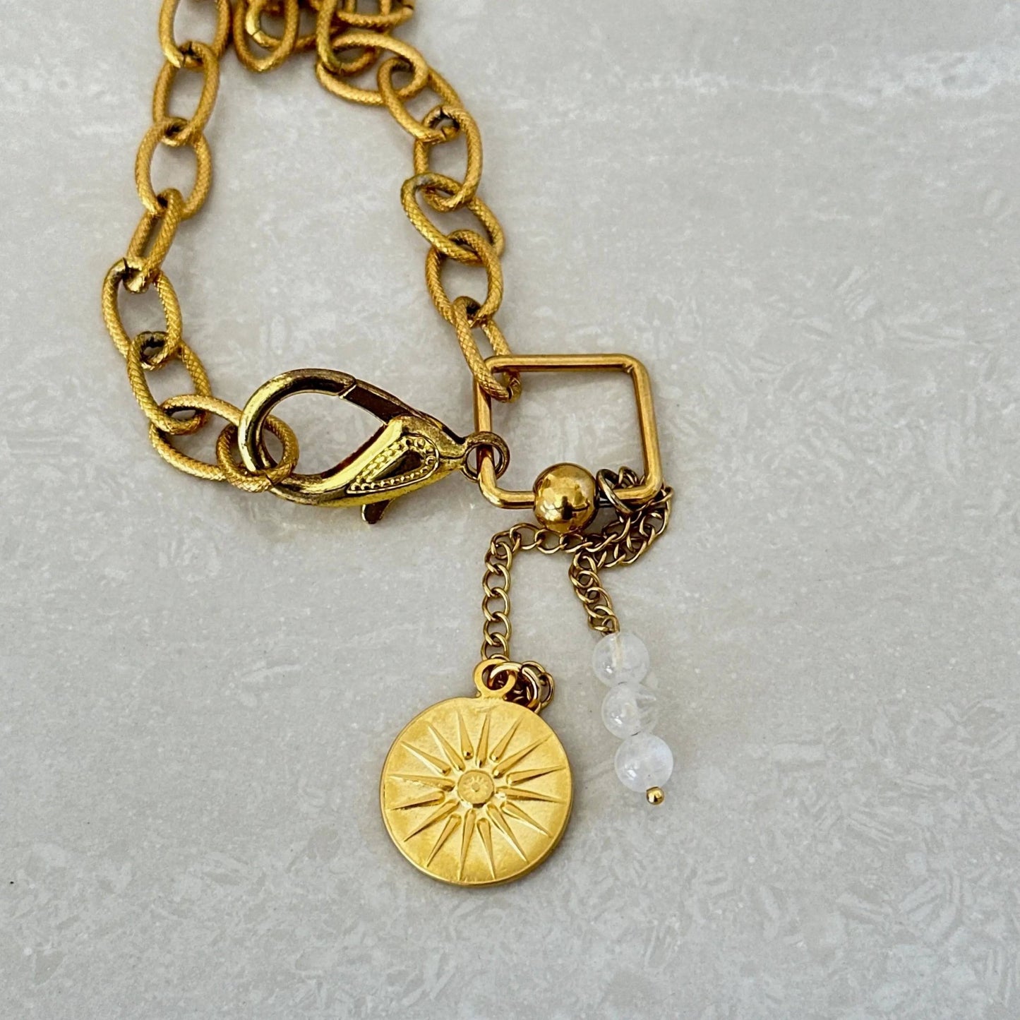 Chunky Rolo Chain Pendant Necklace - Uplift Beads