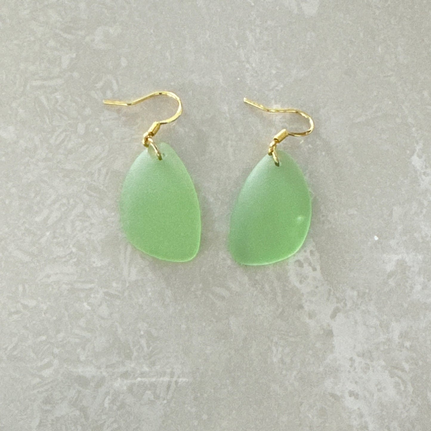 Cultured Sea Glass Earrings - Uplift Beads