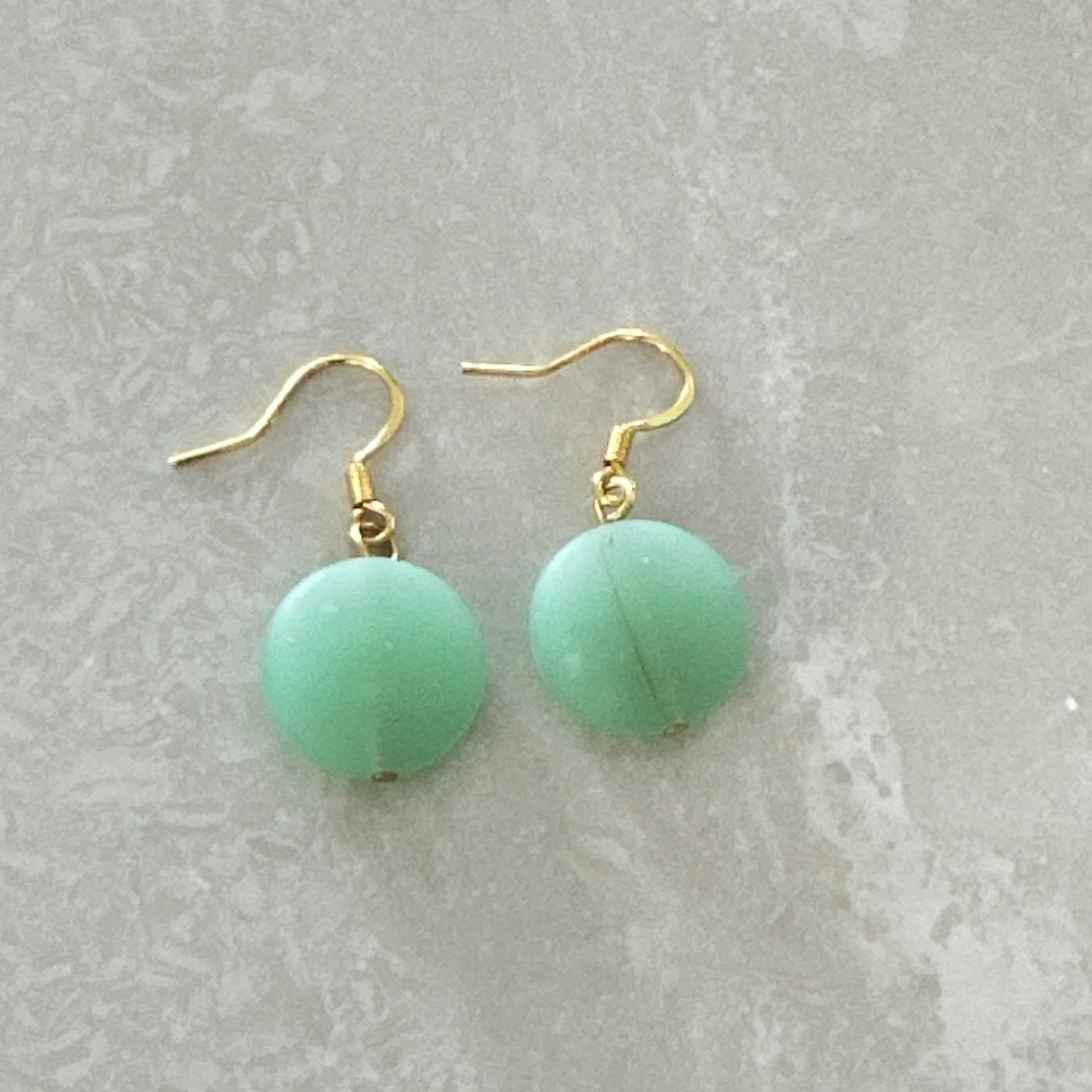 Cultured Sea Glass Earrings - Uplift Beads