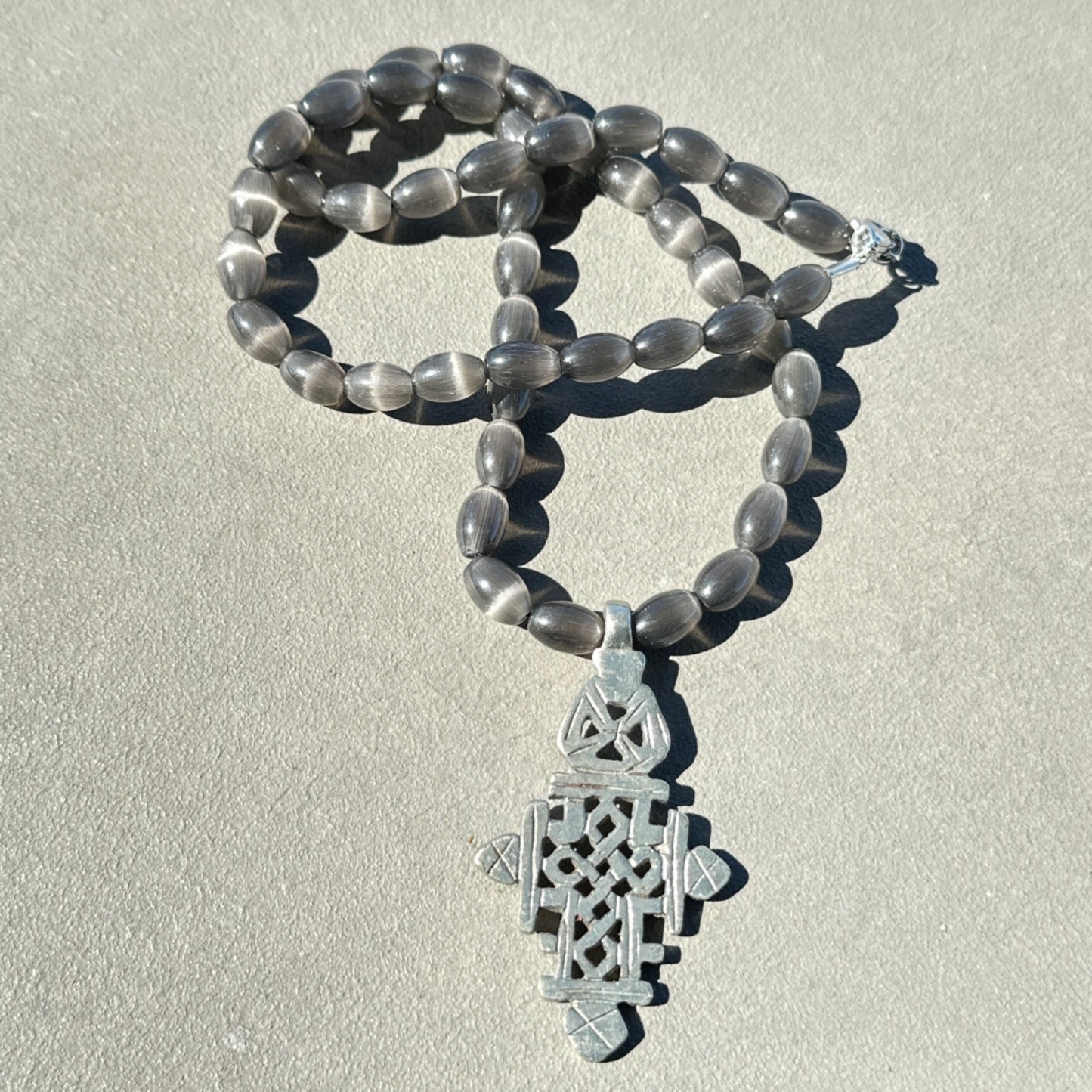 Ethiopian Cross Necklace - Uplift Beads
