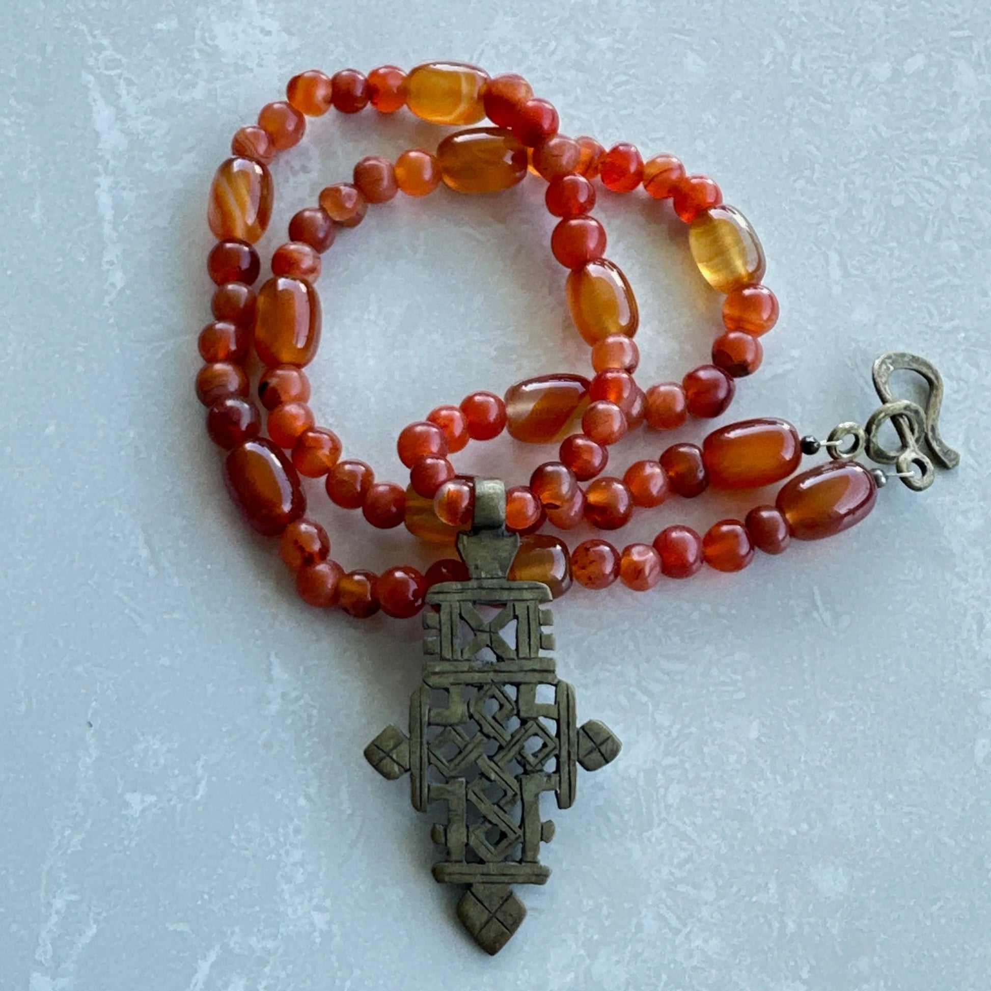 Ethiopian Cross Necklace - Uplift Beads