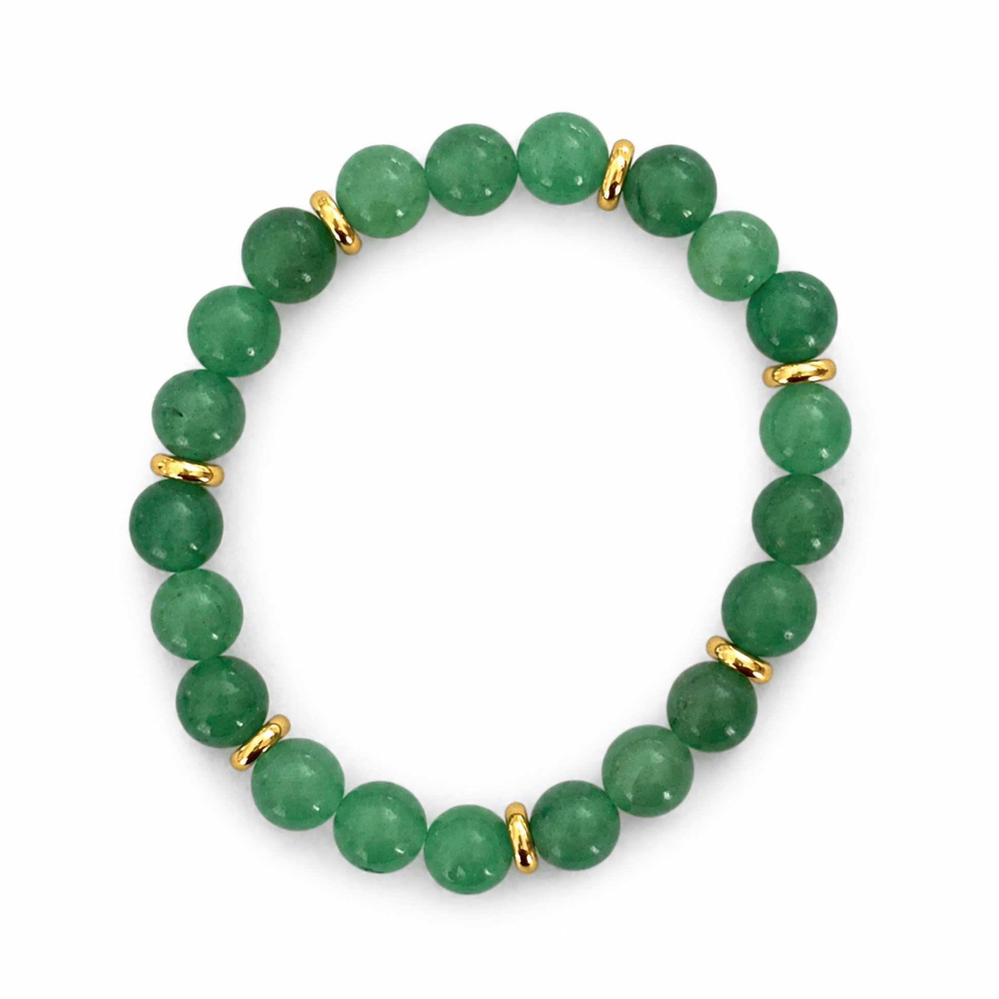 Green Aventurine 'Prosperity' Bracelet - Uplift Beads LLC
