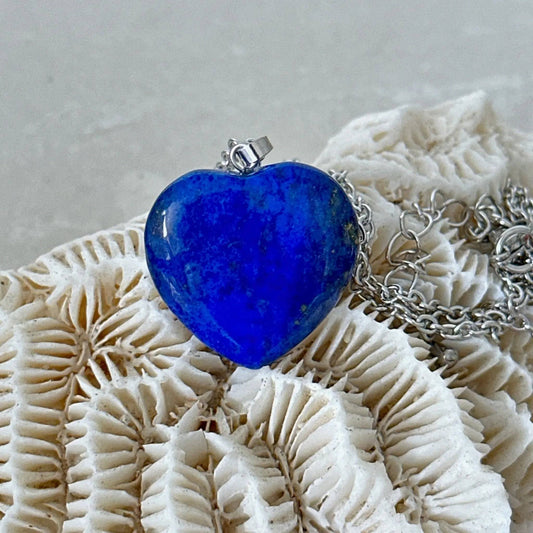 Lapis Lazuli Gemstone Necklace - Uplift Beads