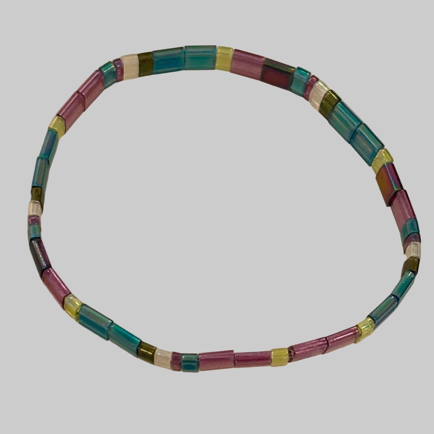 Miyuki Bead Stretch Bracelet – Handmade Seed & Tila Bead Jewelry - Uplift Beads LLC