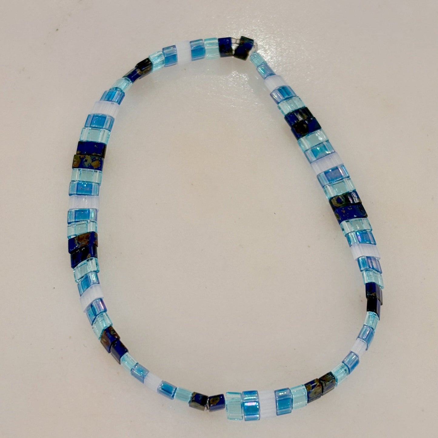 Miyuki Bead Stretch Bracelet – Handmade Seed & Tila Bead Jewelry - Uplift Beads LLC