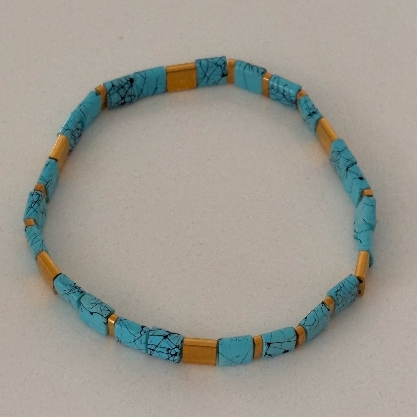 Miyuki Bead Stretch Bracelet – Handmade Seed & Tila Bead Jewelry - Uplift Beads