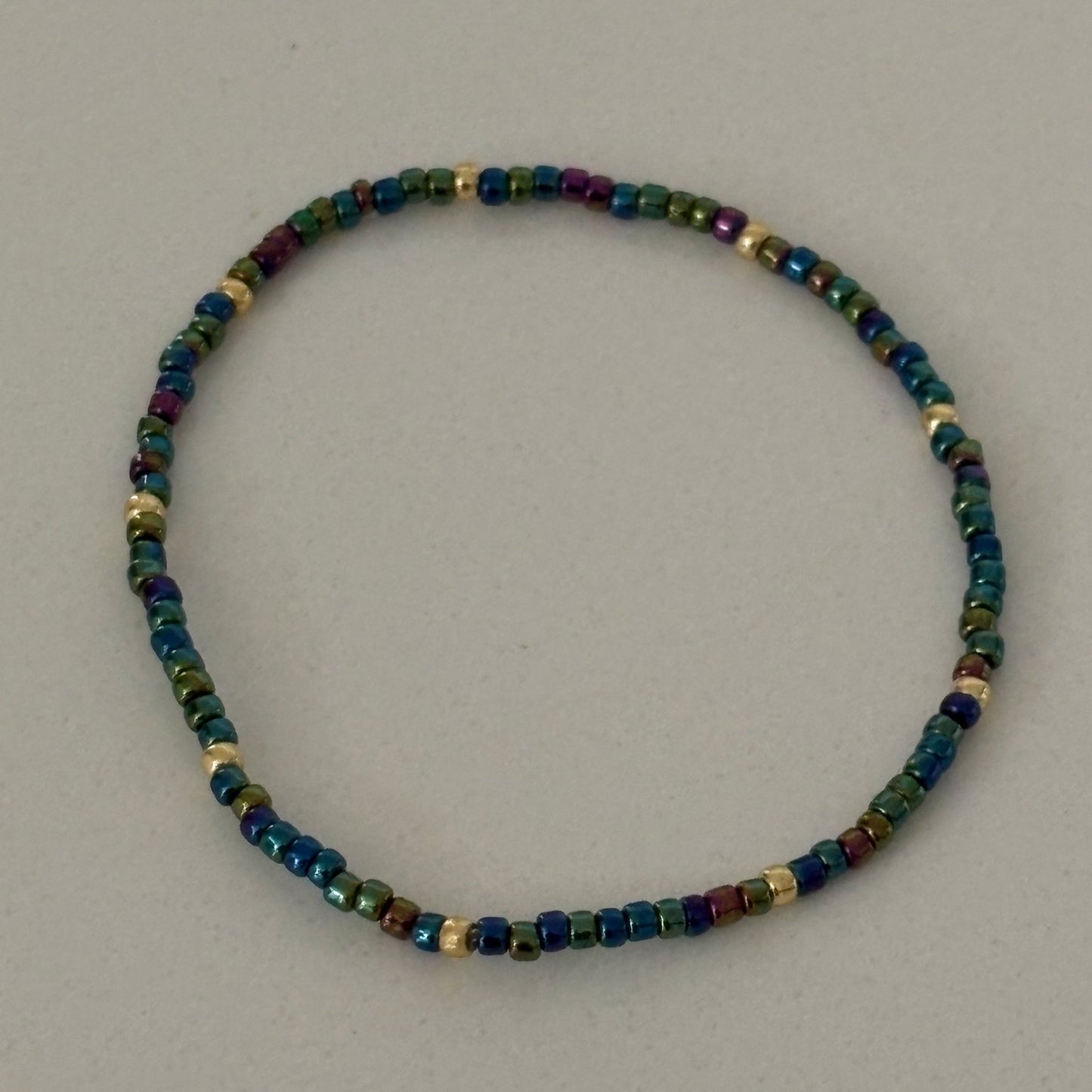 Miyuki Bead Stretch Bracelet – Handmade Seed & Tila Bead Jewelry - Uplift Beads LLC