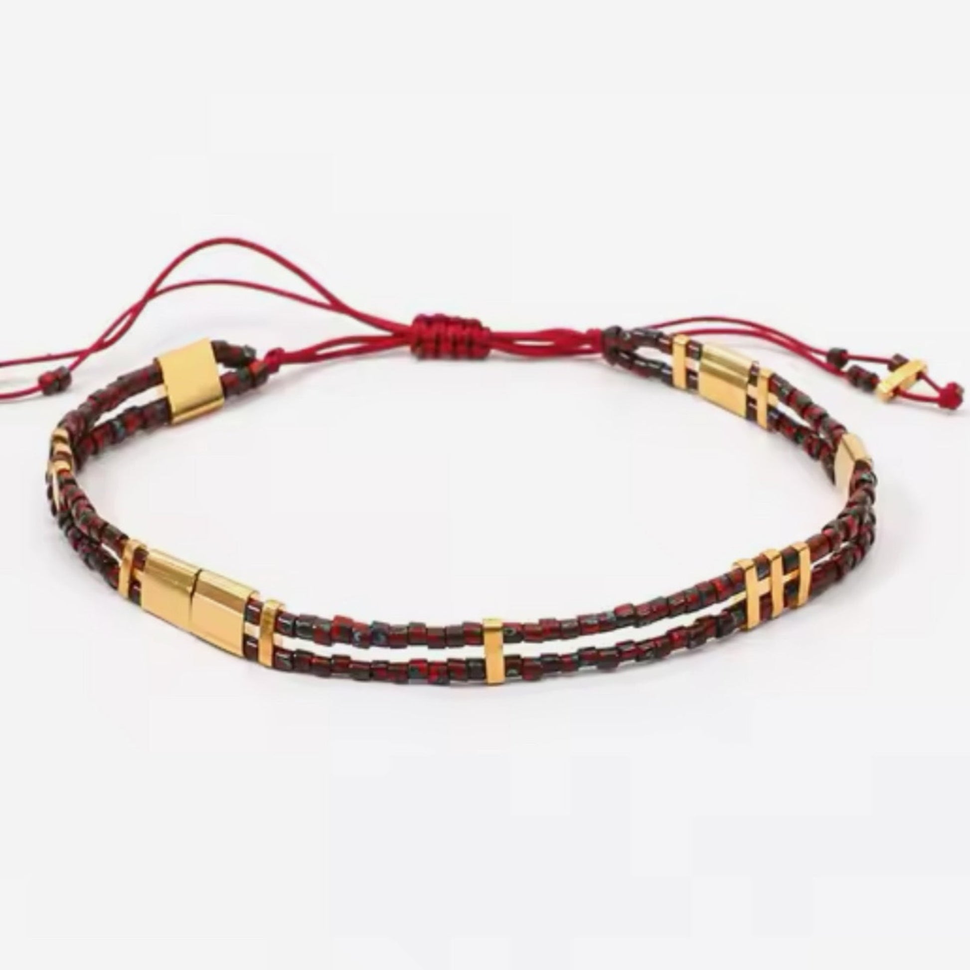 Miyuki Double Strand Bead Bracelet - Uplift Beads