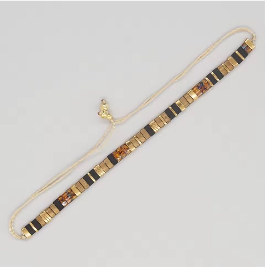 Miyuki Tila Bead Bracelet - Uplift Beads