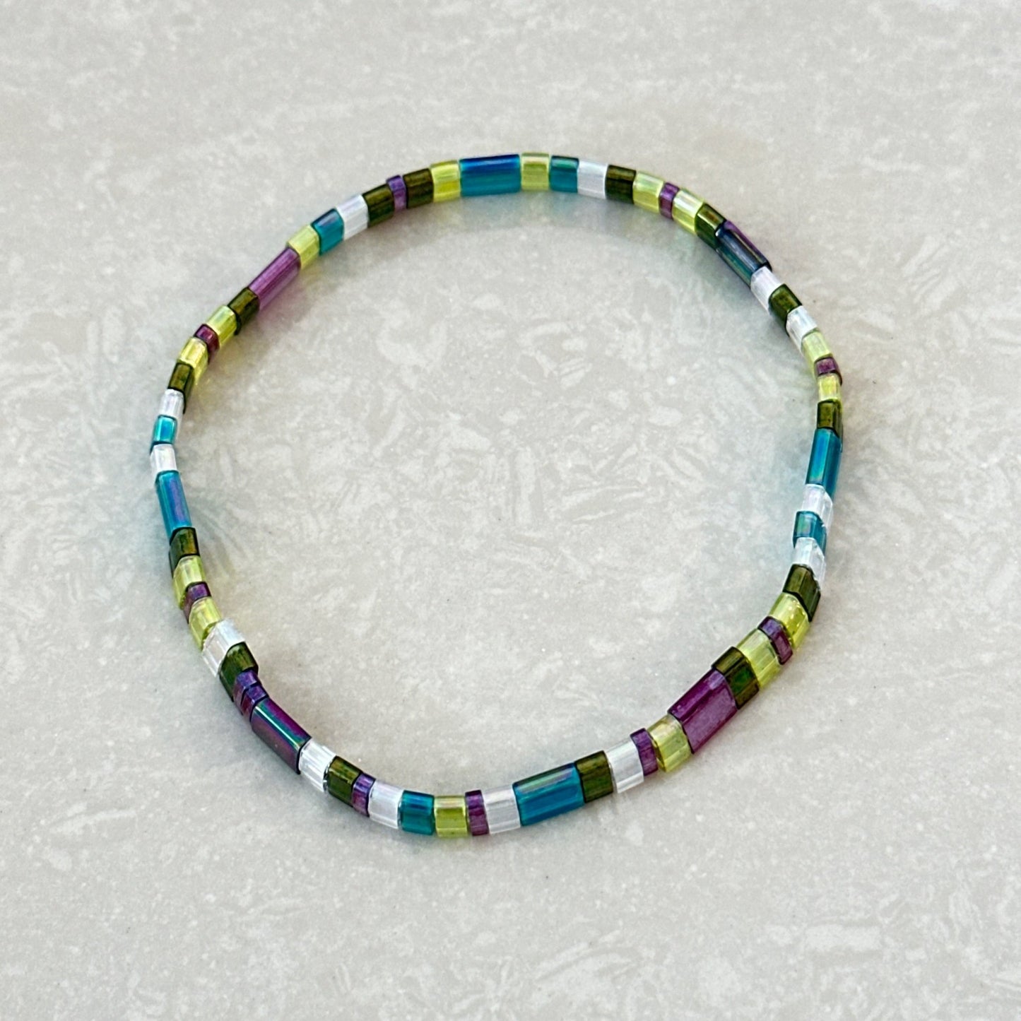 Miyuki Tila Bead Bracelet - Uplift Beads