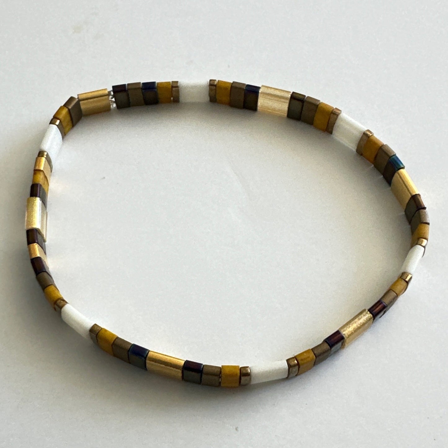 Miyuki Tila Bead Bracelet - Uplift Beads