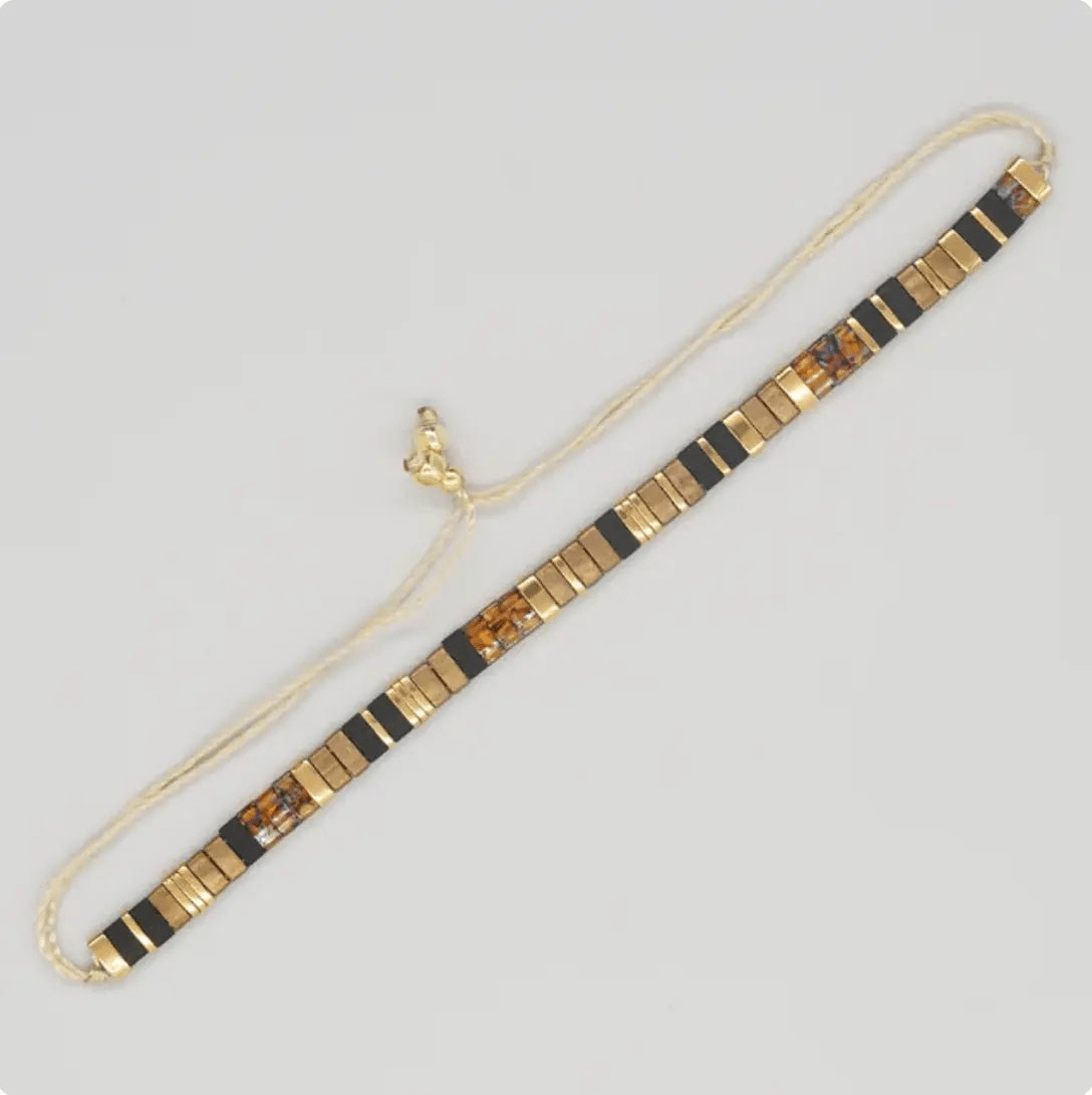 Miyuki Tila Bead Bracelet - Uplift Beads