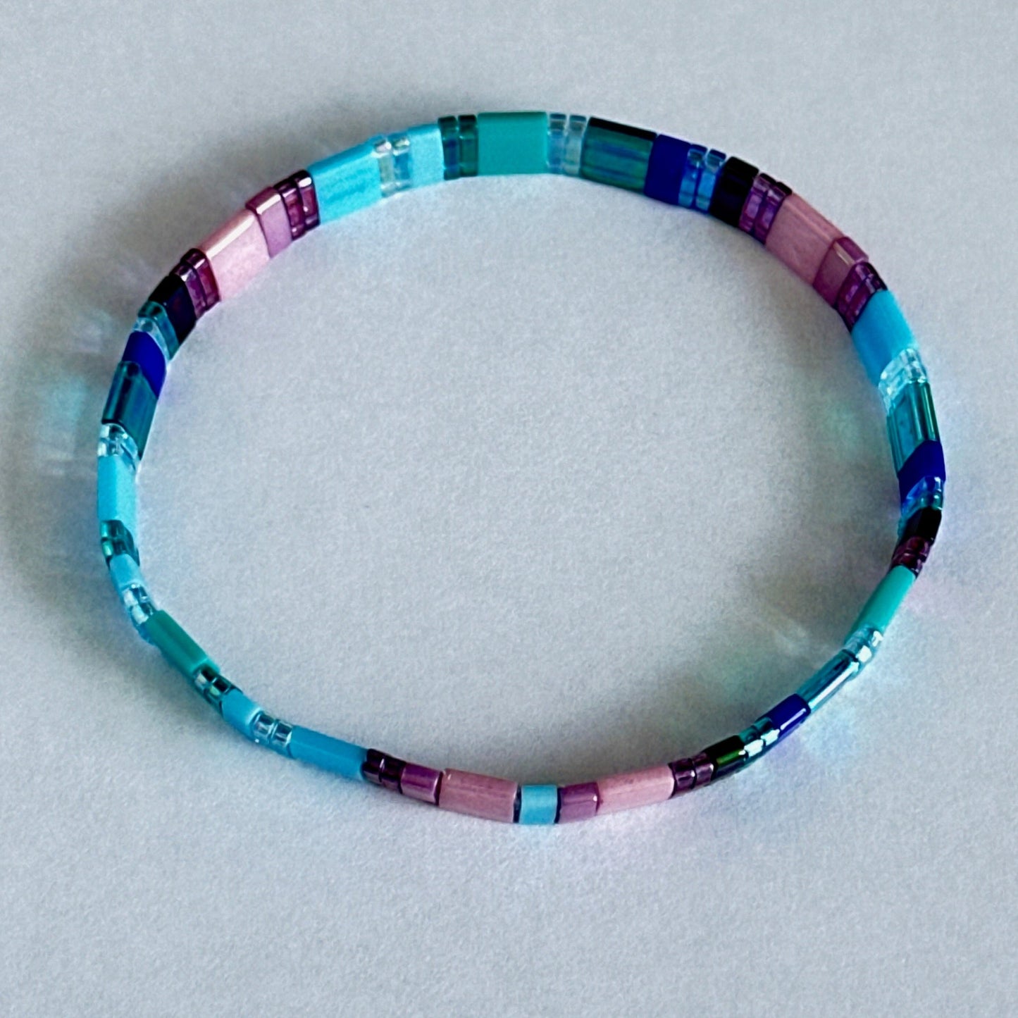 Miyuki Tila Bead Bracelet - Uplift Beads