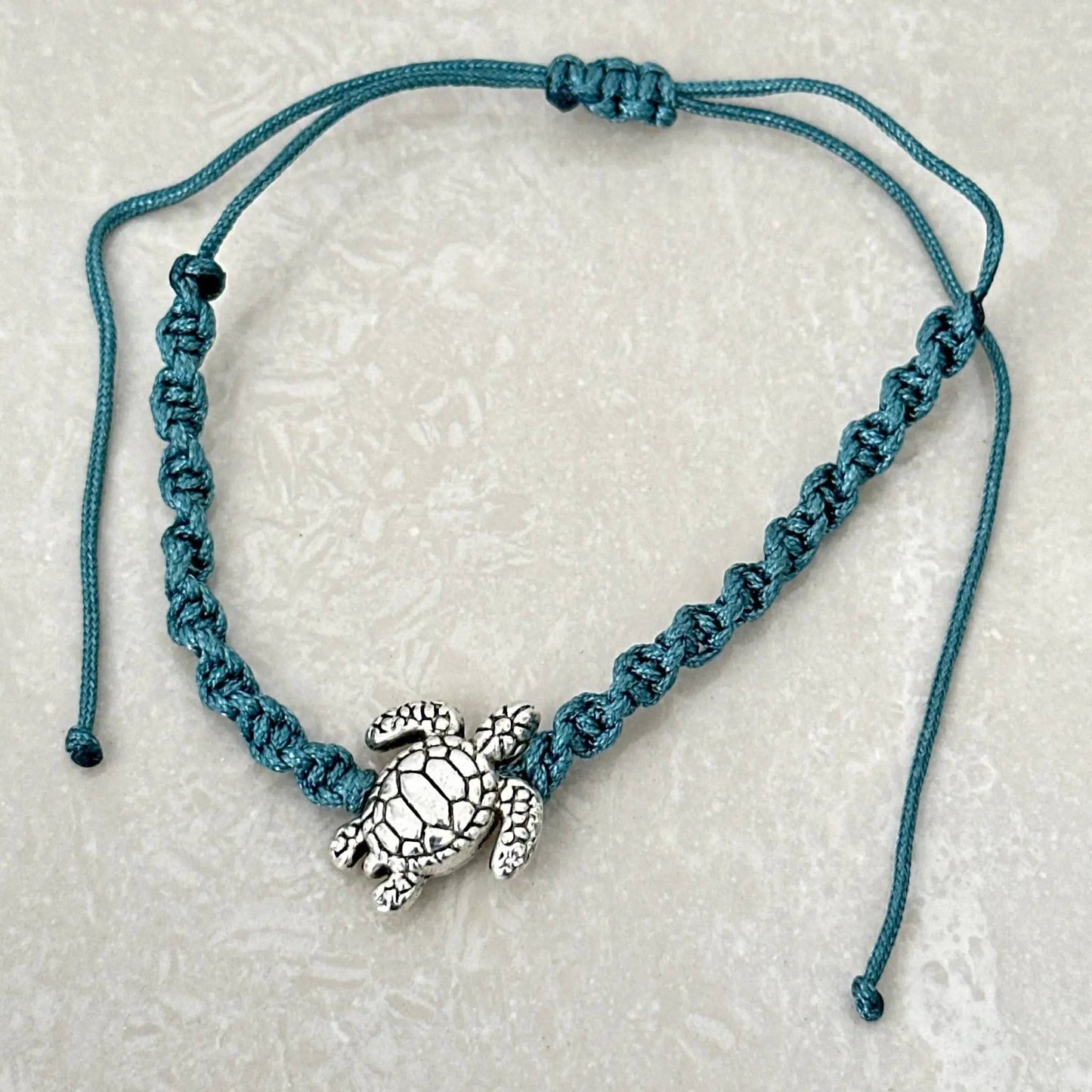 Sea Turtle Sea Glass Bracelet - Uplift Beads