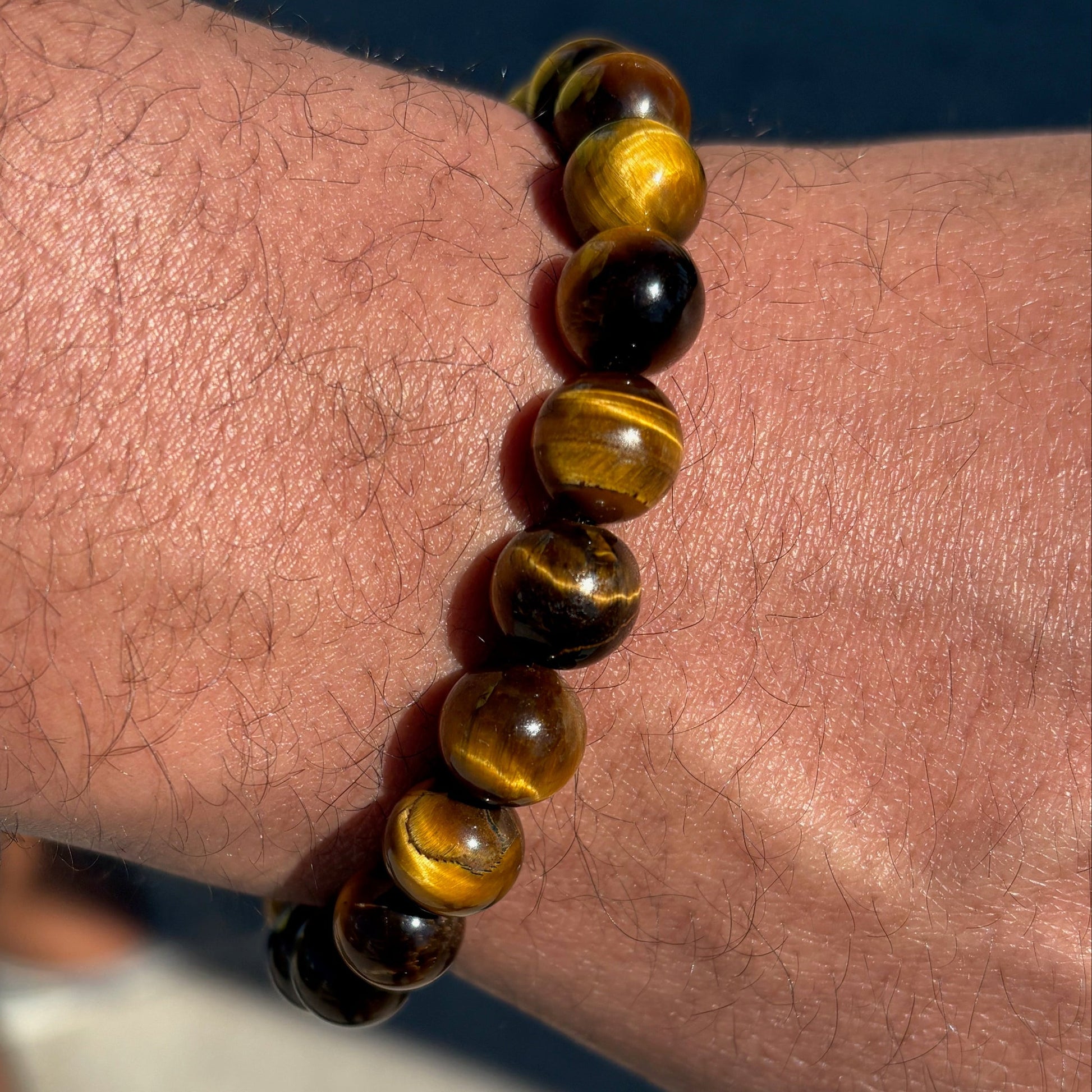 Tiger Eye Bracelet for Strength – Courage, Focus & Protection - Uplift Beads LLC