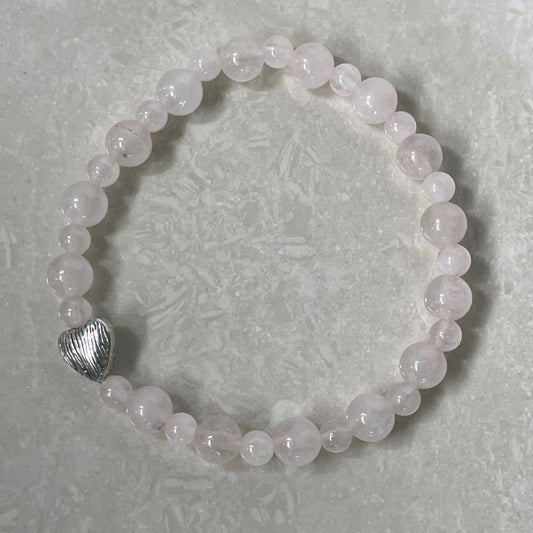 Rose Quartz Bracelet - Uplift Beads
