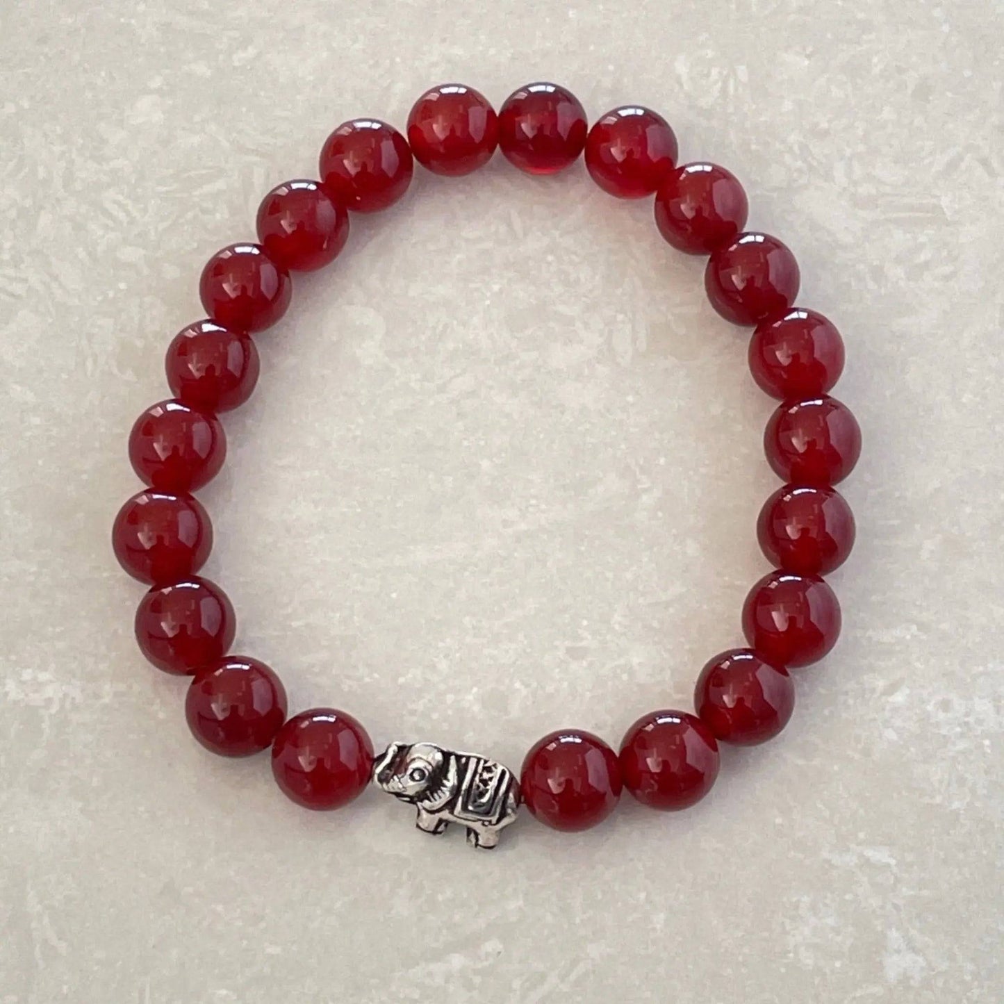 Carnelian Gemstone Bracelet - Uplift Beads