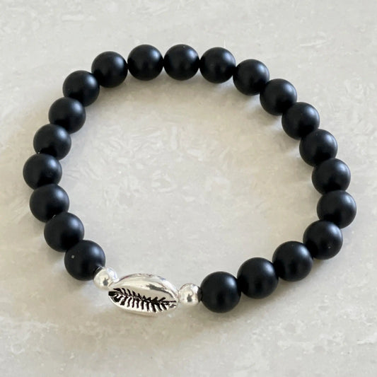 Cowrie Gemstone Bracelet - Uplift Beads