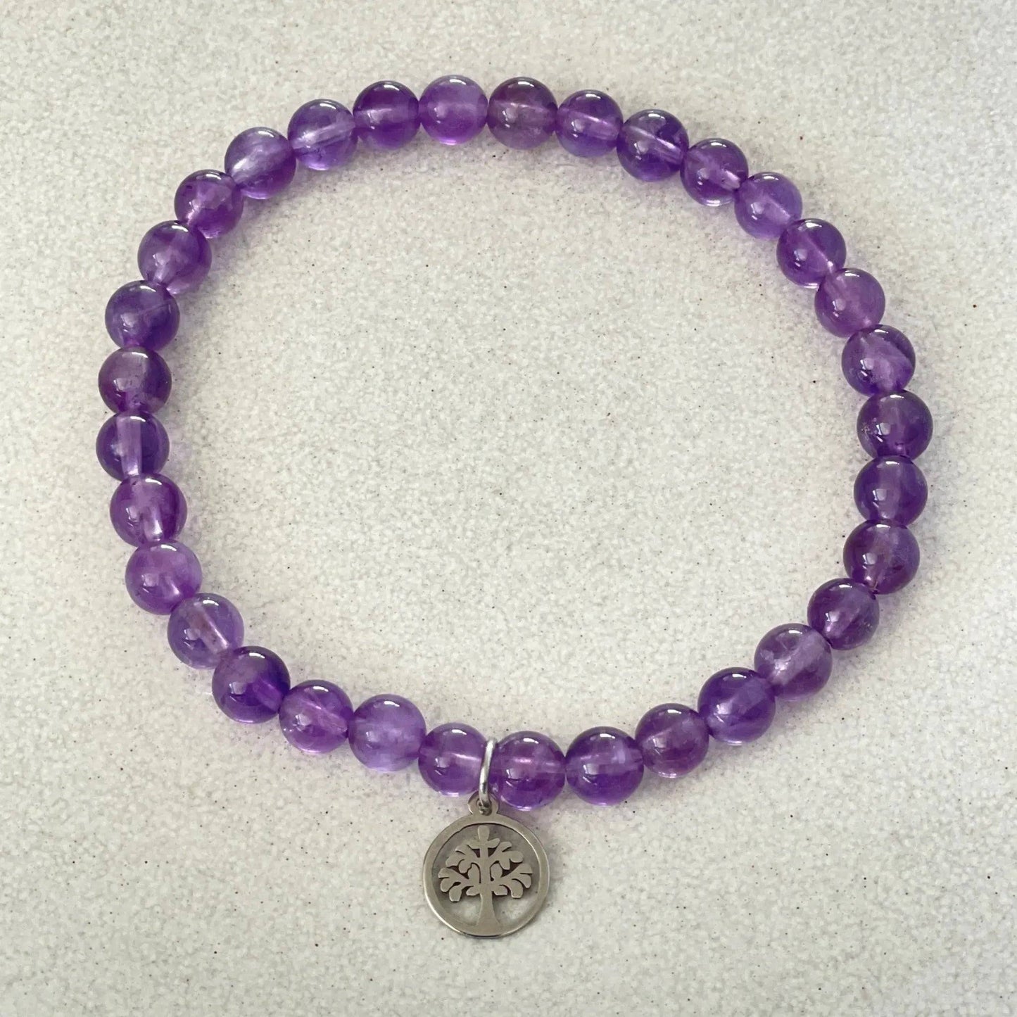 Amethyst Bracelet - Uplift Beads