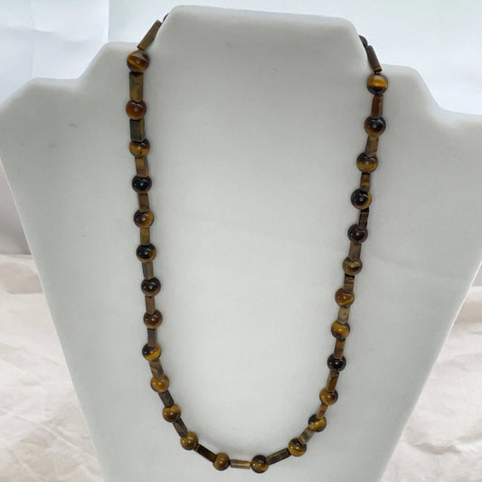 Tiger Eye Necklace - Uplift Beads