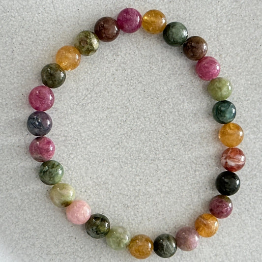 Multicolor Tourmaline Bracelet - Uplift Beads