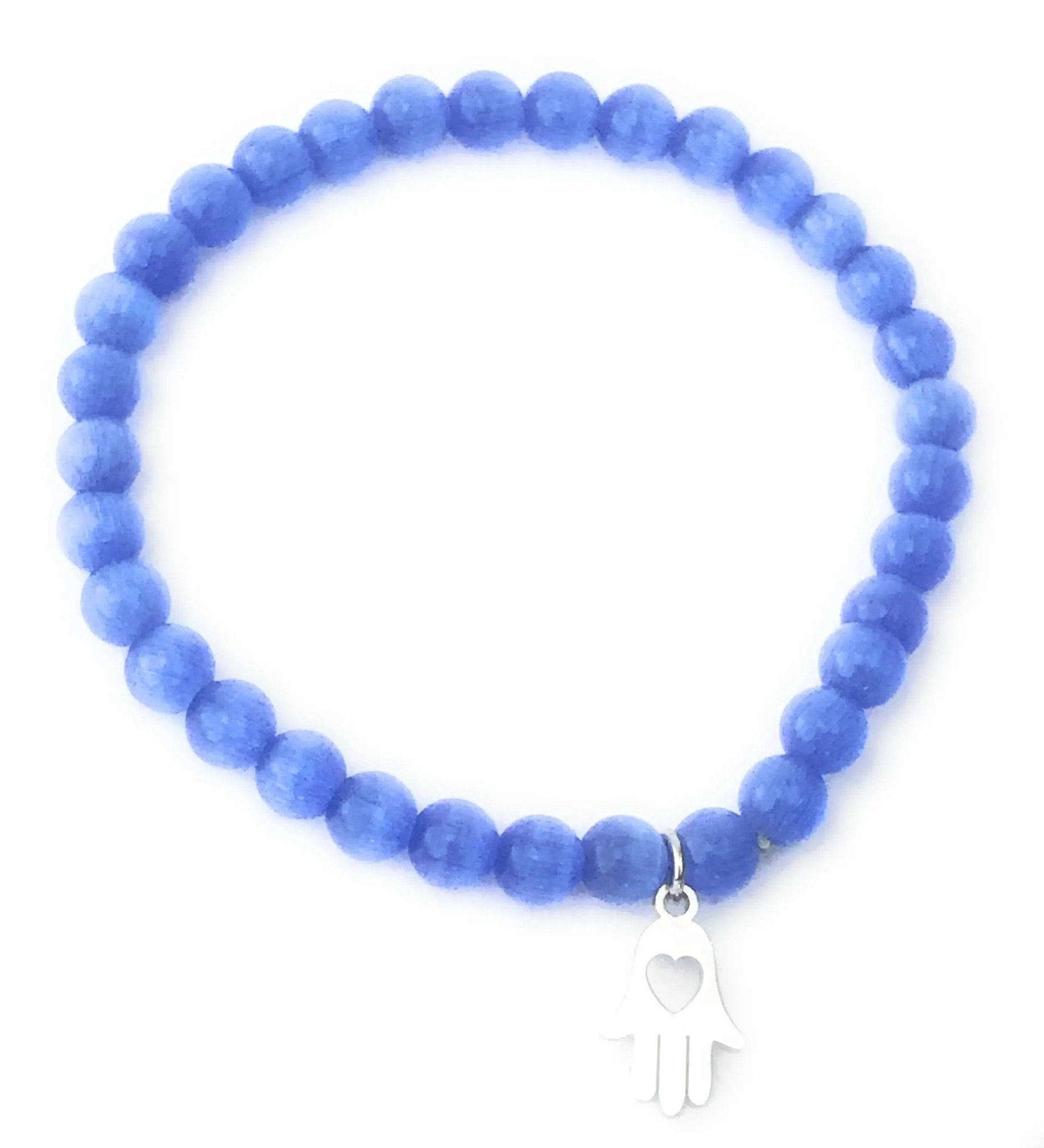 Cat Eye Hamsa Bracelet - Uplift Beads