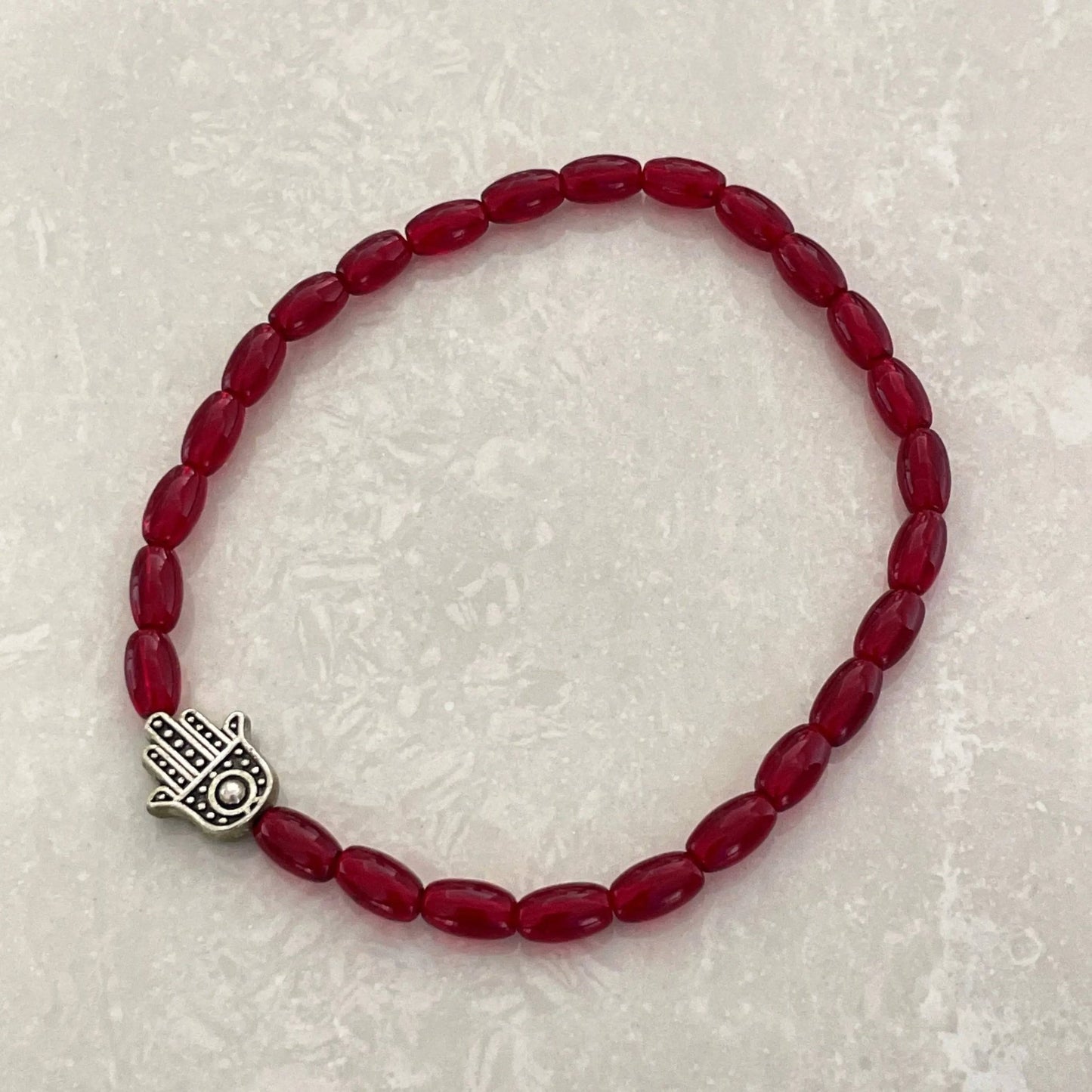 Cat Eye Hamsa Bracelet - Uplift Beads