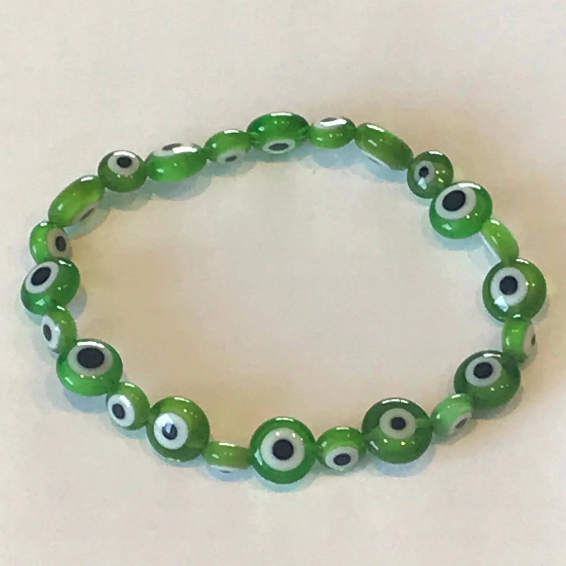 Evil Eye Glass Bead Bracelet - Uplift Beads