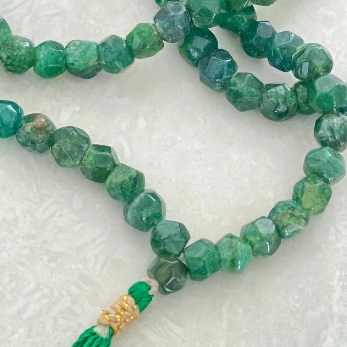 Green Aventurine Mala - Uplift Beads