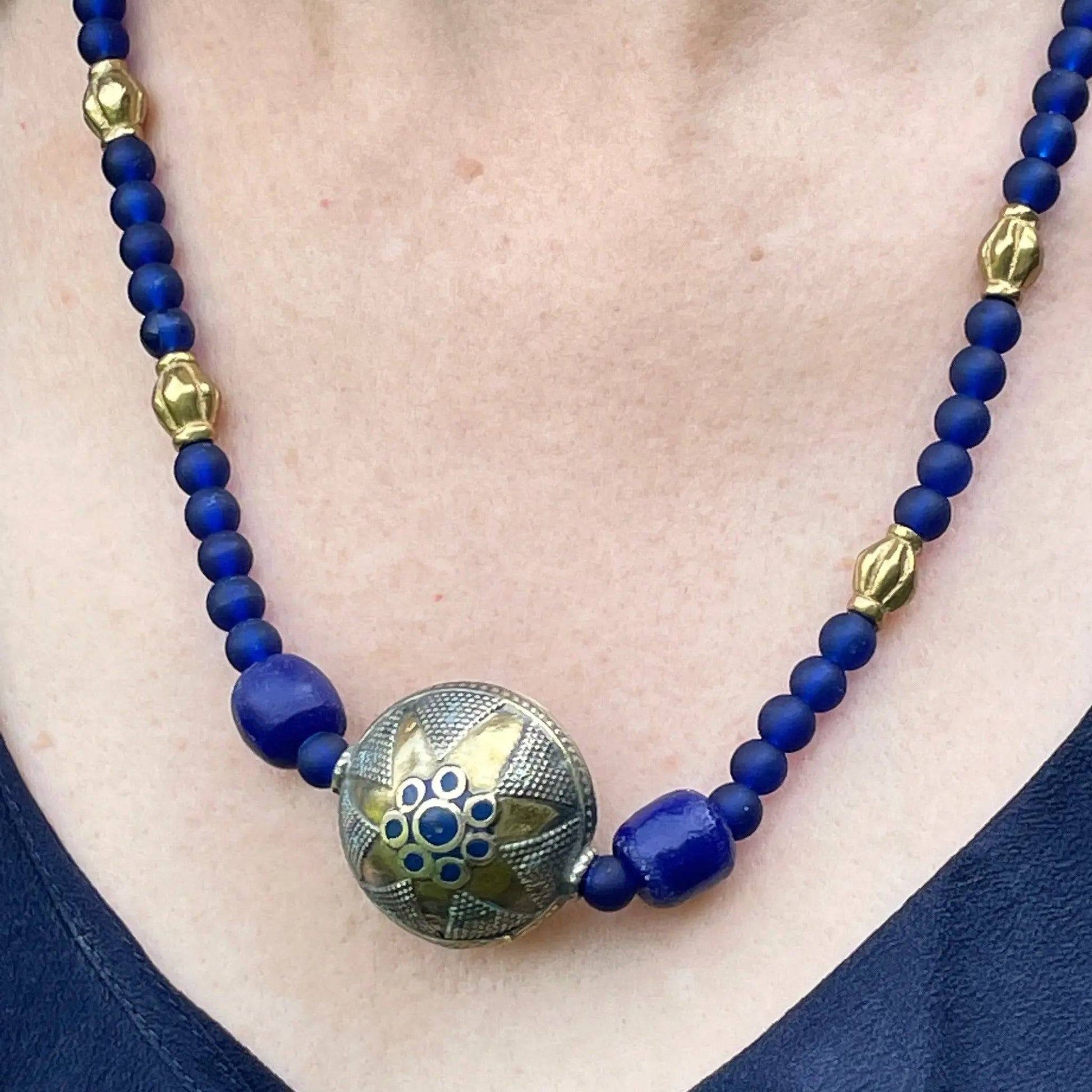 Kazakh Bead Necklace - Uplift Beads