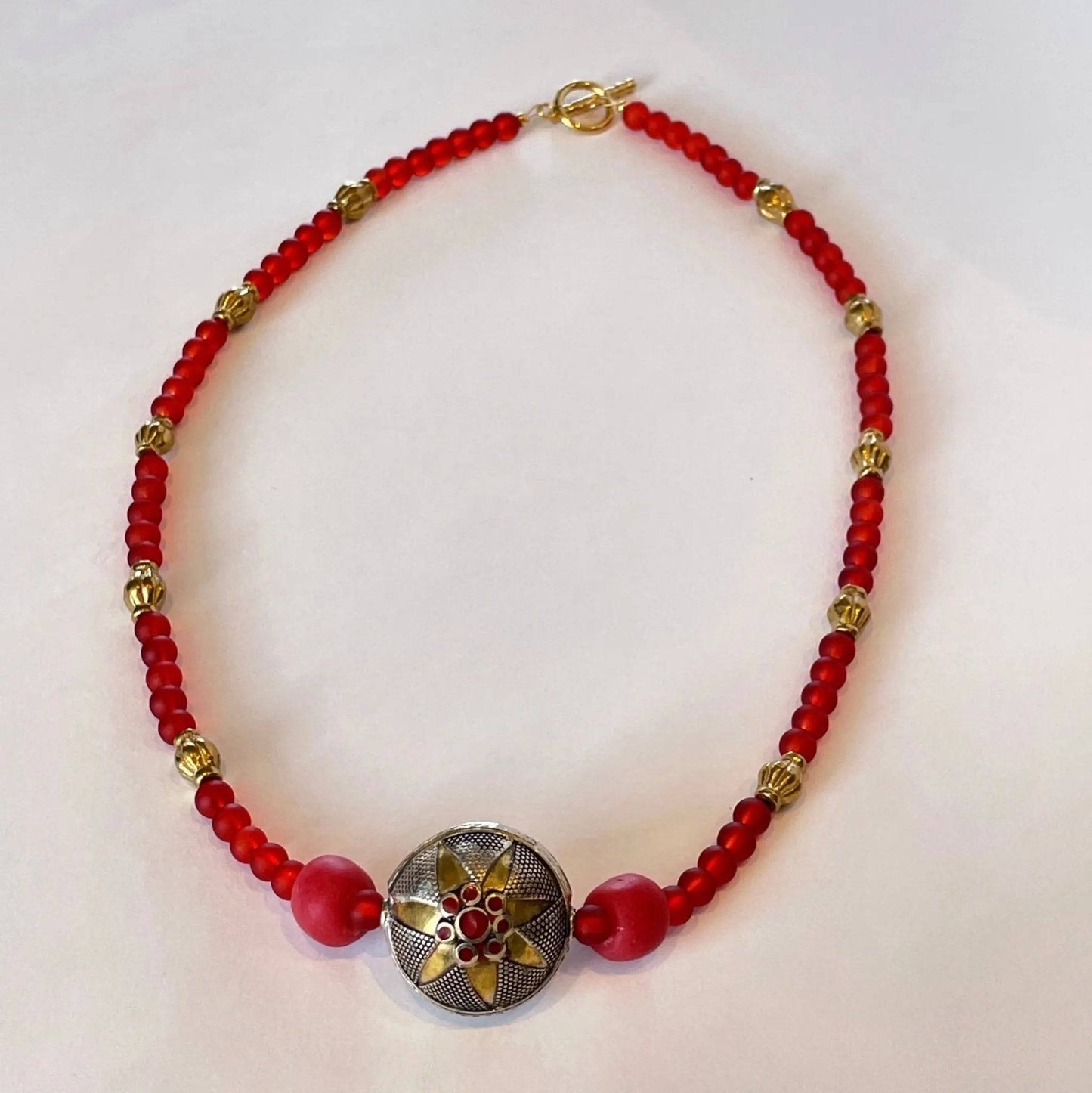 Kazakh Bead Necklace - Uplift Beads